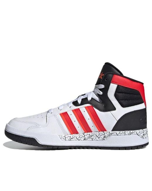 Adidas Neo Entrap Mid in Red for Men | Lyst