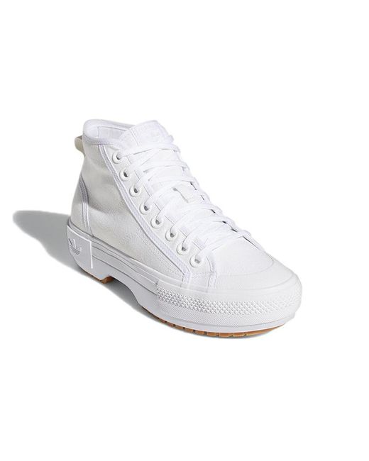 Adidas White (Wmns) Nizza Trek Gum'