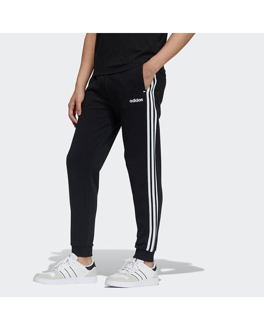 Adidas Black Neo M Ce 3Sq1 Kn Tp Athletics Sports Bundle Feet Long Pants for men
