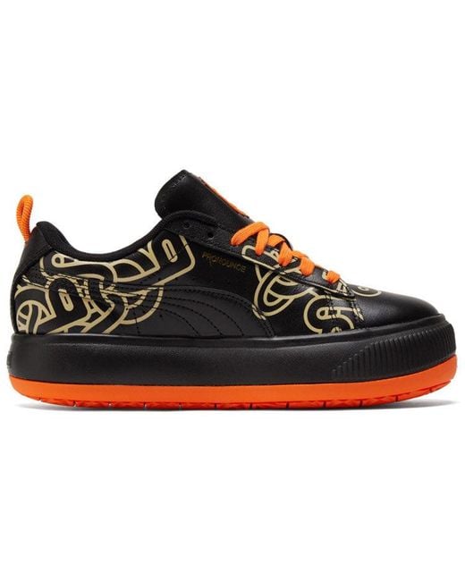 PUMA Black (Wmns) Pronounce X Suede Mayu