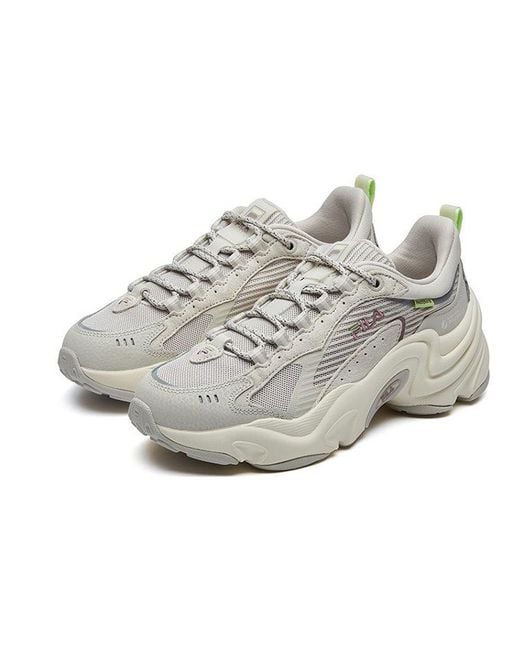 Fila White (Wmns) Platform Runner