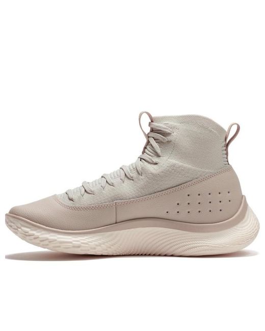 Under Armour Gray Curry 4 Flotro 'Saturn' for men