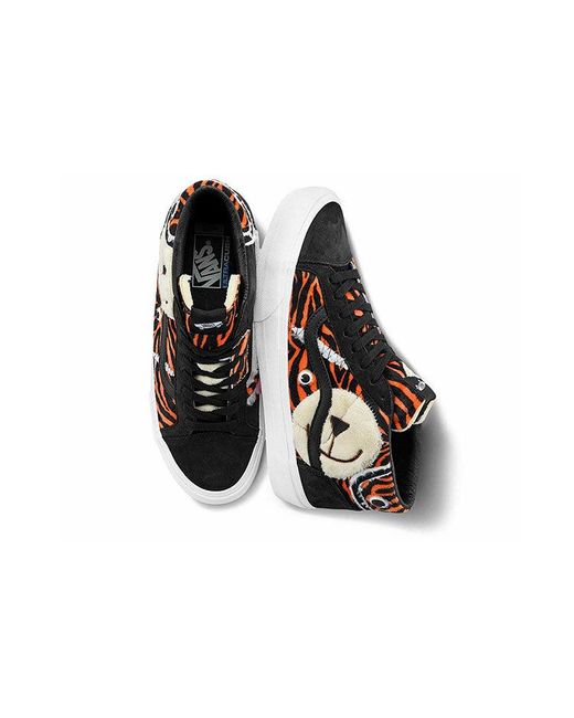 Vans Black Mid Zoo Skool Vlt Lx for men