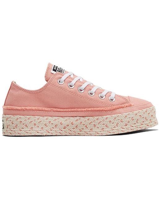 Converse Pink (Wmns) Chuck Taylor All Star Low 'Color Espadrille