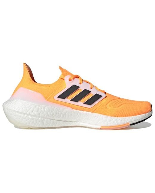 Adidas Orange Ultraboost 22 'Flash' for men