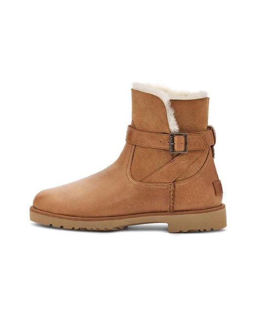 Ugg Brown (Wmns) Romely Buckle Boot 'Chestnut'
