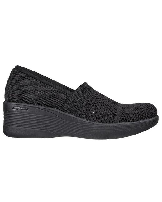 Skechers Black (Wmns) Pier-Lite 'Wow Factor