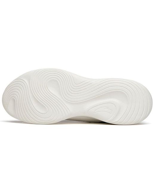 Anta White Running Shoes for men