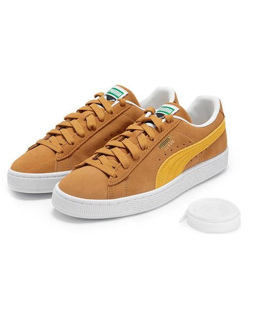 PUMA Brown Suede Classic 21 'Desert Tan' for men