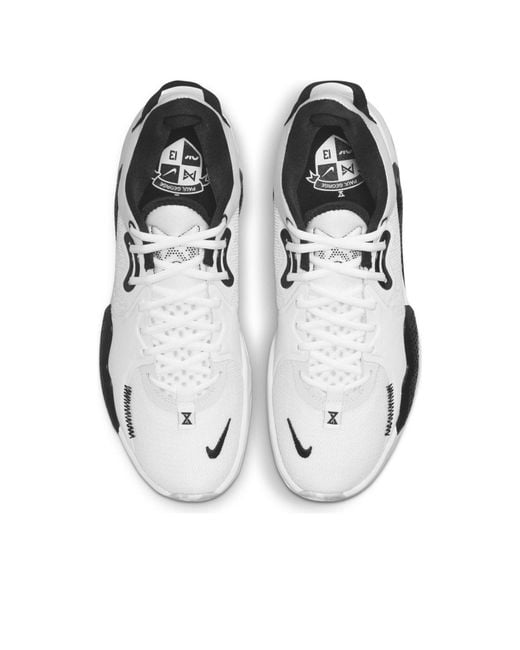 Nike White Pg 5 Tb for men