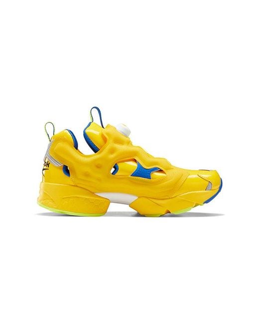 Reebok Yellow Illumination X Instapump Fury 'Minions' for men