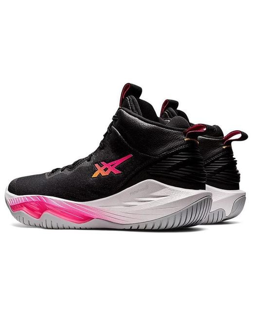 Asics Black Nova Surge 2 Glow' for men