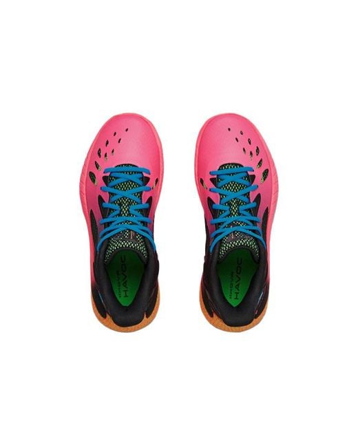 Under Armour Red Hovr Havoc 3 'Cerise Blackout' for men