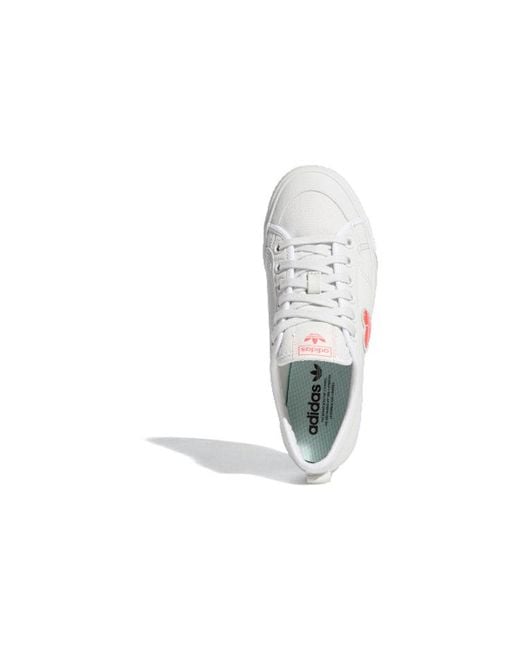 Adidas White (Wmns) Nizza Trefoil 'Valentine's Day'