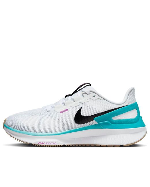 Nike Blue (Wmns) Air Zoom Structure 25 Pure Platinum'