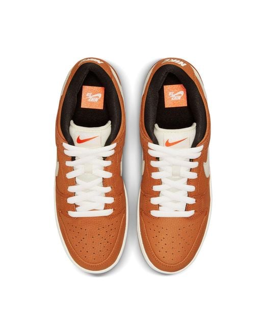 Nike Brown Dunk Low Pro Iso Sb 'Dark Russet' for men