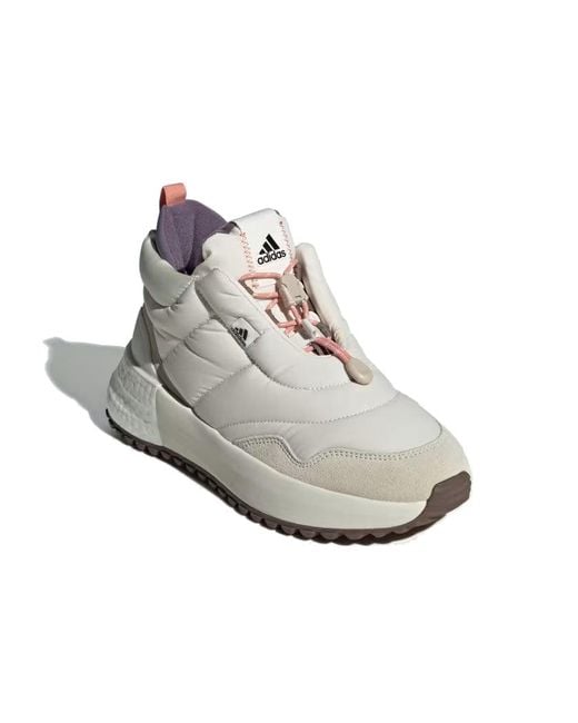 Adidas White (Wmns) X_Plrboost Puffer 'Chalk Carbon'