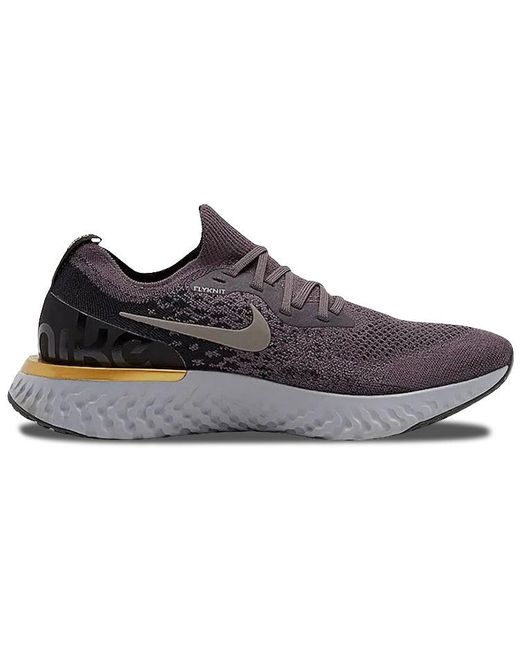 Nike Brown Epic React Flyknit 'Thunder' for men