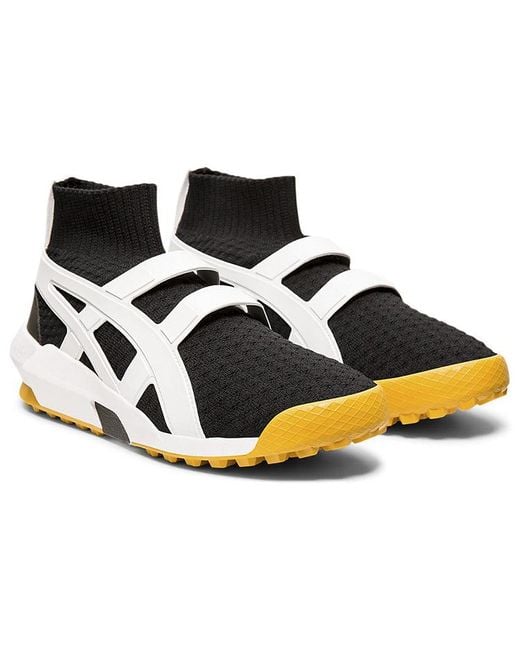 Onitsuka Tiger Black Knit Trainer for men
