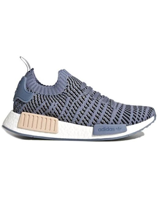 Adidas Blue (Wmns) Nmd_R1 Stlt Primeknit 'Steel'