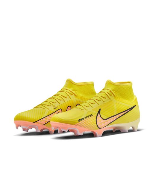 Nike Yellow Mercurial Superfly 9 Academy Mg 'Lucent Pack' for men