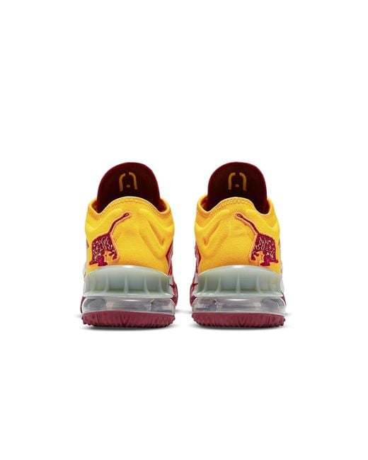 Nike Red Mimi Plange X Lebron 18 Low 'Higher Learning' for men