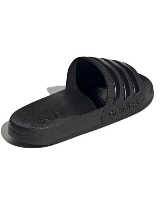 Adidas Blue Adilette Shower Slide 'Triple'