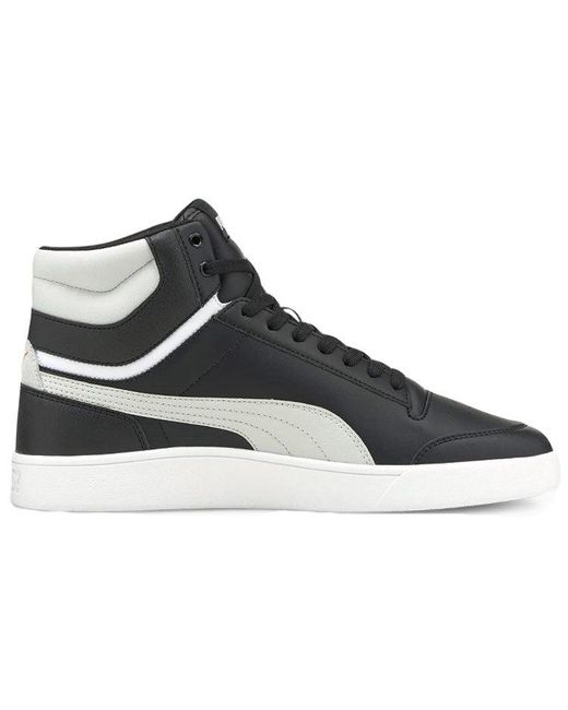 PUMA Black Shuffle Mid for men