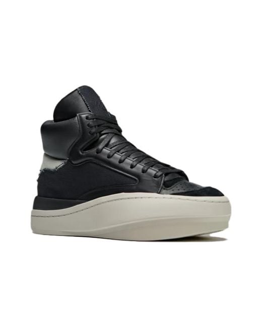 Adidas Black Y-3 Centennial High Off' for men