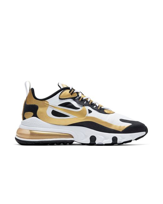 Nike Blue Air Max 270 React 'Metallic' for men