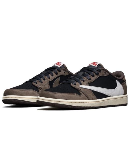 Nike Black 1 Low X Travis Scott 'Mocha' for men