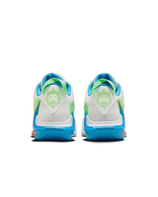 Nike Blue Lebron Witness 7 Basketball Shoes for men