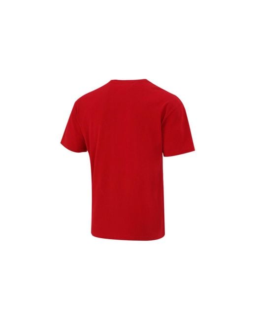 Nike Red Sb Skateboard Funny Printing Sports Round Neck Short Sleeve for men