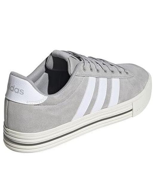 Adidas White Daily 4.0 Cloud Off' for men