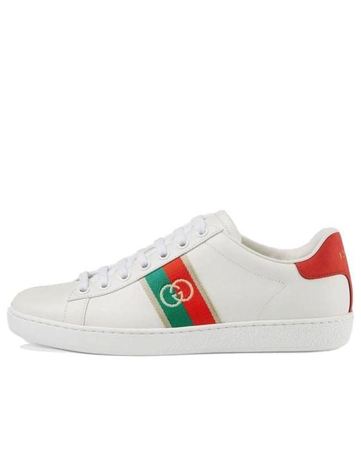 Gucci White (Wmns) Ace 'Interlocking G