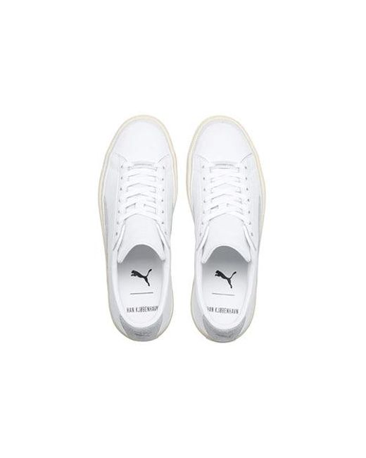 PUMA White Han Kjobenhavn X Basket 'Cream' for men