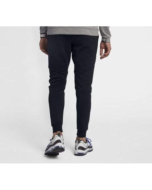Nike Black Sportswear Tech Fleece Casual Sports Long Pants for men