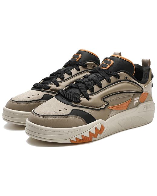 Fila Brown Desperado Low Top Shoes for men