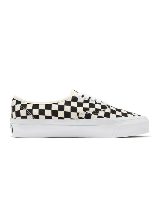 Vans White Authentic Reissue 44 Lx 'Checkerboard for men