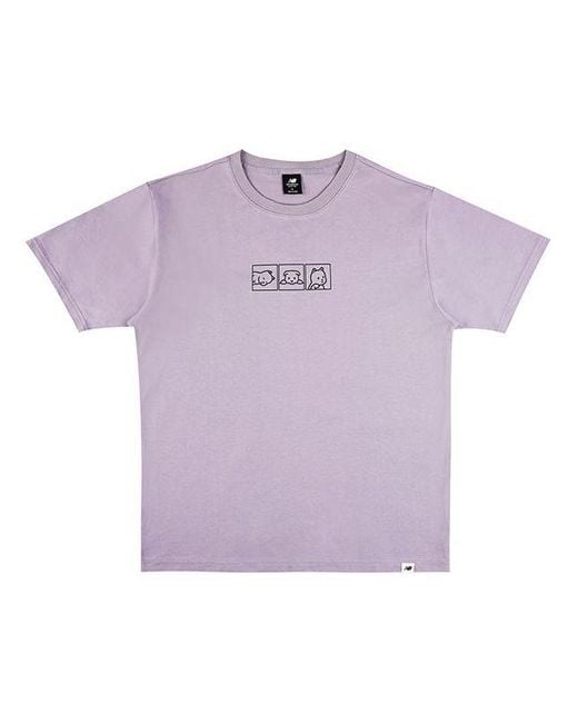 New Balance Purple X Noritake Classic Tee 'Lilac'