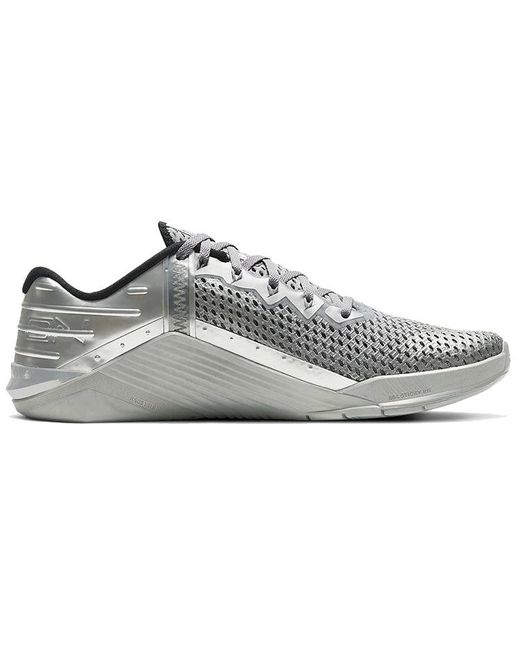 Nike Metcon 6 Premium 'metallic Silver' in Gray for Men | Lyst