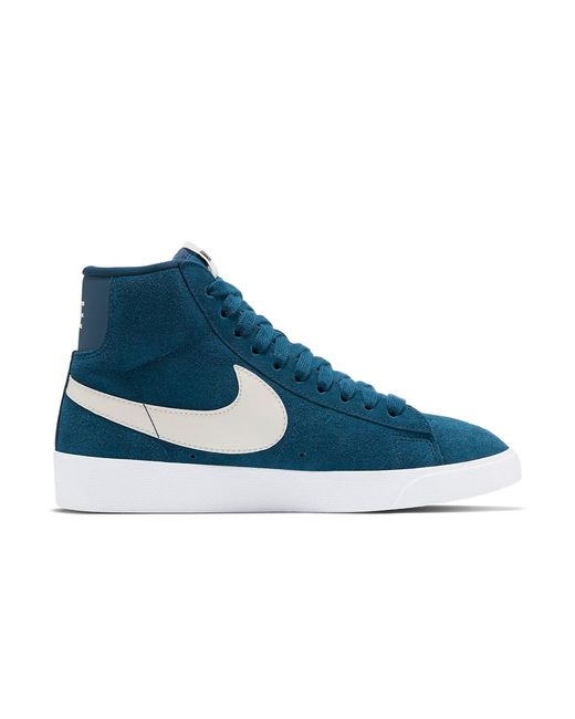 Nike Blue (Wmns) Blazer Mid Vintage Suede