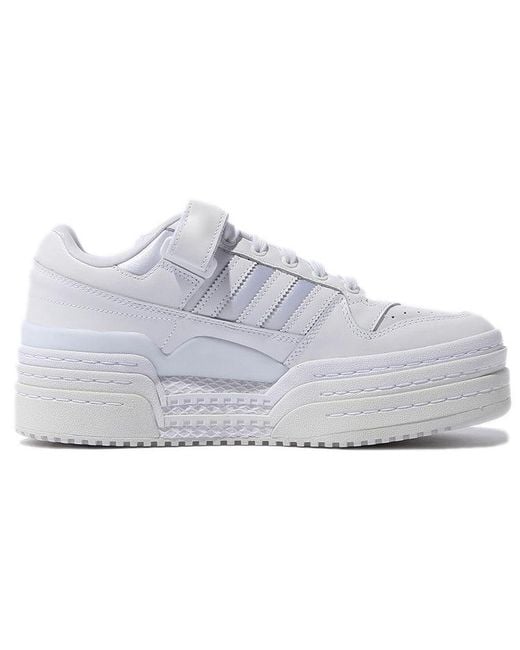 Adidas White Originals Triple Platforum Low Sneakers for men