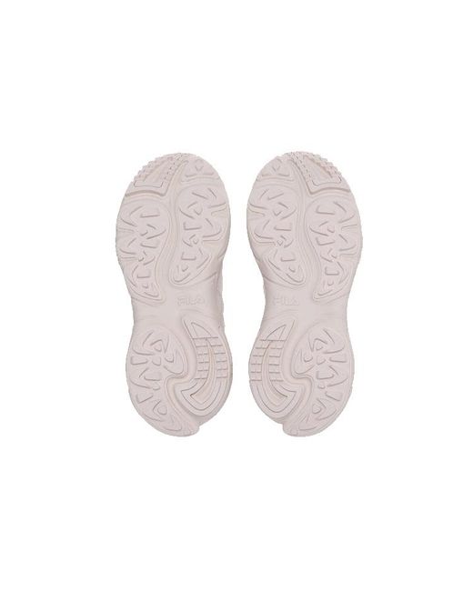 Fila White Tenor City Low Chunky Sneakers