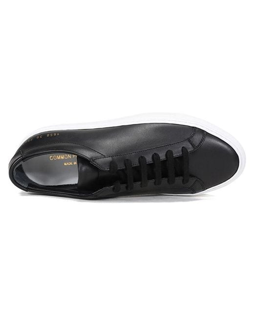 Common Projects Black Achilles Low for men