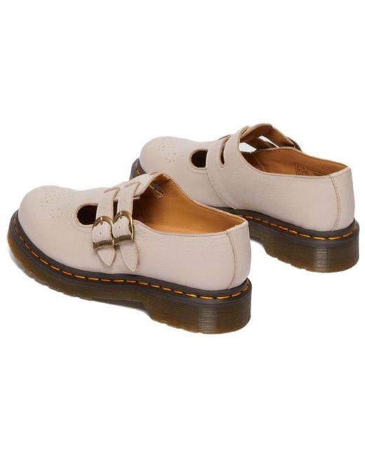 Dr. Martens Dr. Martens 8065 Mary Jane Parchment Beige in Natural