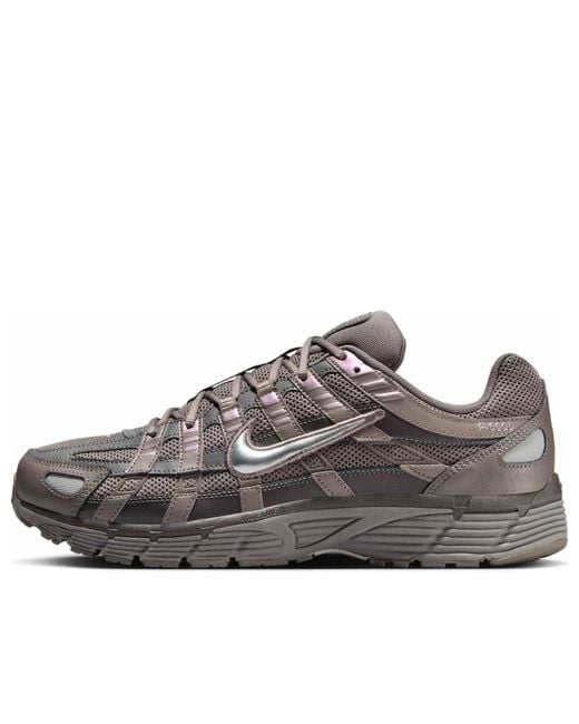 Nike Gray P-6000 'Cave Stone Metallic' for men