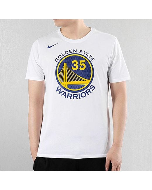 Nike Blue Golden State Warriors Nba T-shirt for men