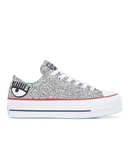 Converse White (Wmns) Chiara Ferragni X Chuck Taylor All Star Lift Ox