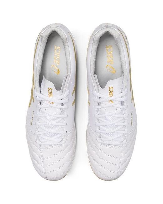 Asics White Ds Light X-Fly Pro Soccer Shoes for men